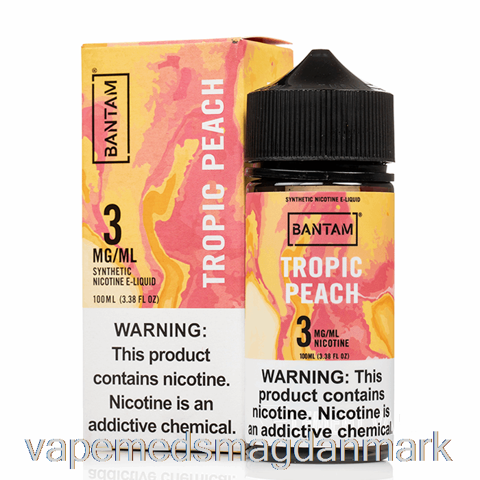 Engangsvape Danmark Tropisk Fersken - Dværgværn - 100ml 3mg